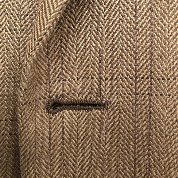 HICKEY FREEMAN Silk/Wool Sport Coat Size 44R - Picture 4 of 12